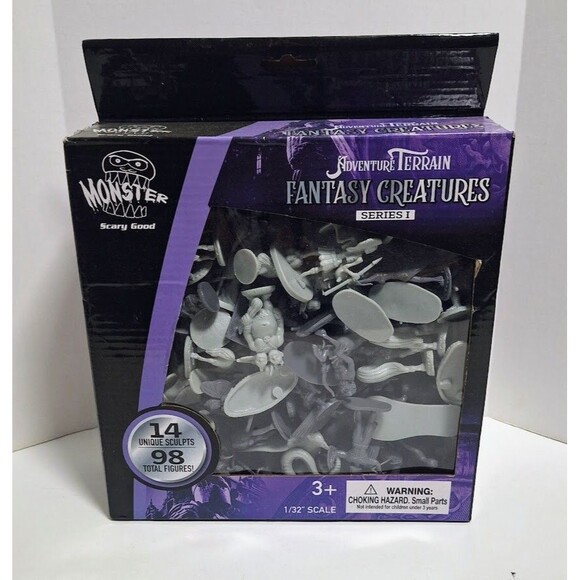 ADVENTURE TERRAIN FANTASY CREATURES SERIES 1 TABLETOP MINATURES NIB NEW IN BOX - Picture 1 of 9